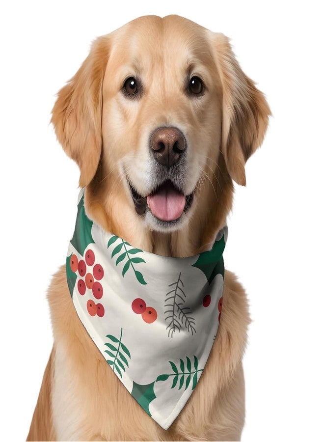 دبليو وشاح للكلاب بتصميم شجرة عيد الميلاد من W Brings | هذا الوشاح الرائع بتصميمه المذهل هو الإكسسوار المثالي للكلاب الكبيرة والمتوسطة والصغيرة. مقاس واحد يناسب الجميع. - Image 1